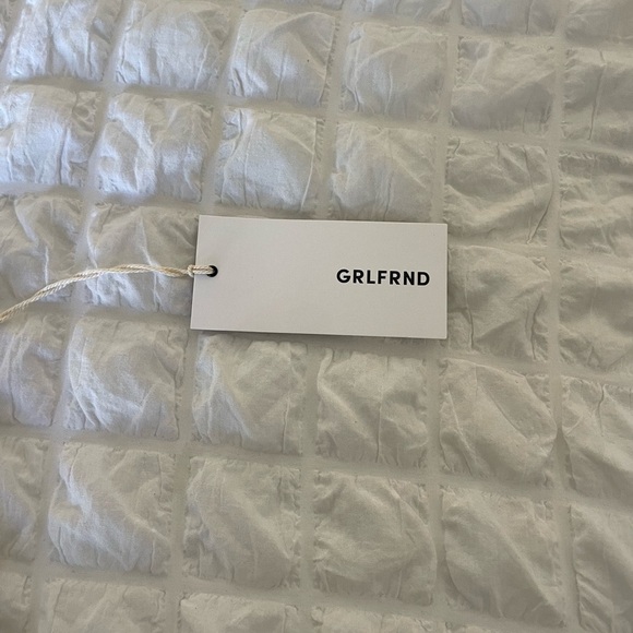 GRLFND white Jourdan denim cutoff shorts in tear it up - Picture 13 of 13